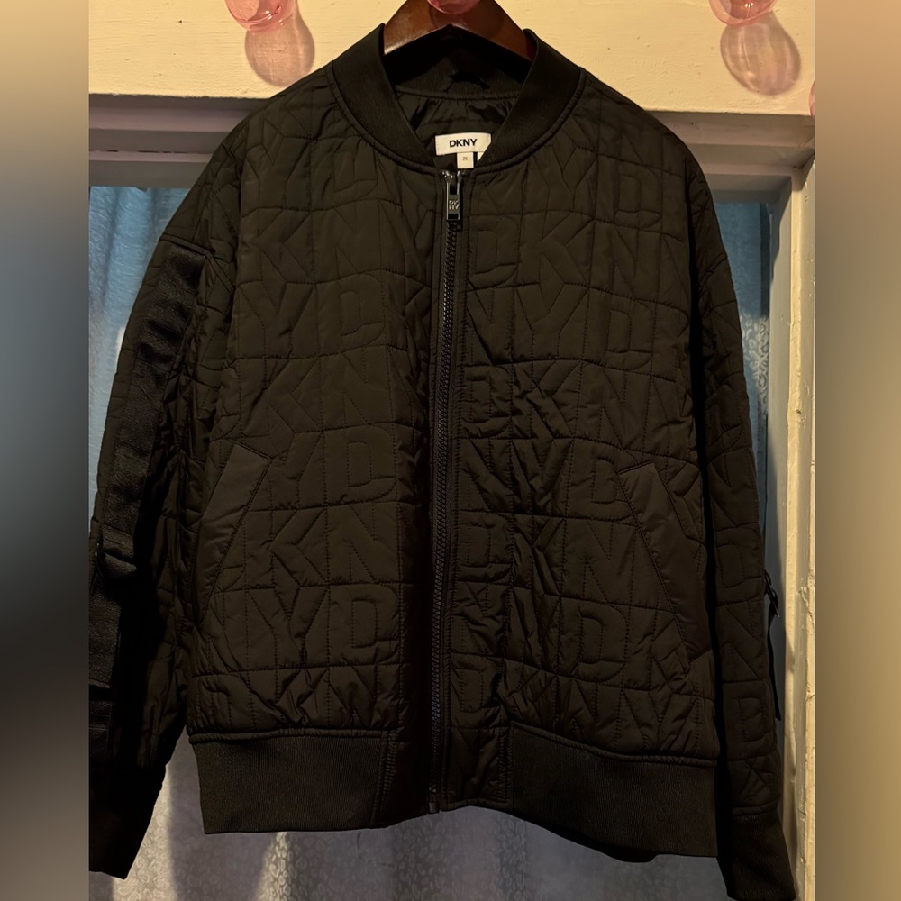 DKNY Black Quilted women’s Jacket